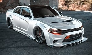 Dodge Charger "Stormtrooper" Stands for the Dark Side
