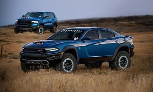 Dodge Charger TRX Rendering Makes the Ford Bronco Raptor Look Dull
