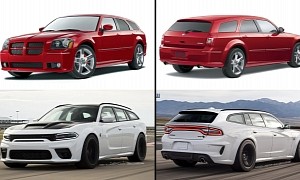 Dodge Charger Wagon Has Strong Magnum Aroma, Embraces CGI Hellcat Lifestyle