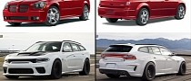 Dodge Charger Wagon Has Strong Magnum Aroma, Embraces CGI Hellcat Lifestyle