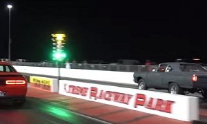 Dodge Demon Drag Races 1969 Plymouth Road Runner, Humiliation Occurs