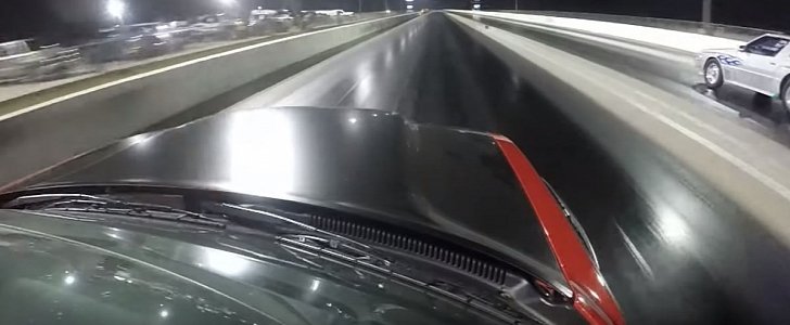 Dodge Demon Drag Races Mitsubishi Starion Sleeper