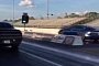 Dodge Demon Drag Races Tesla Model S P100D at Drag Strip to Answer the Question