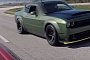Dodge Demon Drag Races Tesla Model S P100D on the Street, Tires Rage-Quit
