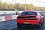 Dodge Demon Drag Races Tuned Dodge Charger Hellcat in Family Brawl