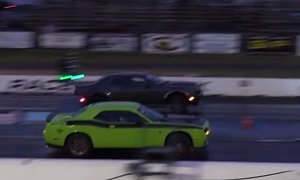 Dodge Demon Drag Races Tuned Hellcat, America Wins