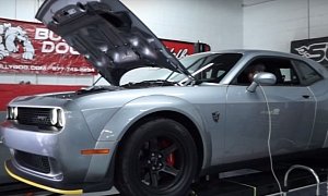 Dodge Demon Dyno Run Shows 724 RWHP on Pump Gas, Hints at Underrated Output