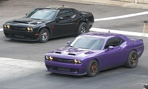 Dodge Demon Races Hellcat Redeye: Two 10-Second Muscle Cars but Only One Winner