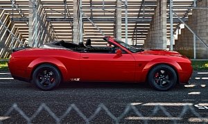 Dodge Demon Rendered As Convertible And Police Car