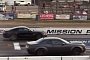 Dodge Demon vs. Ford Mustang Shelby GT500 Drag Race Ends in Obliteration