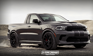 Dodge Durango Hellcat Pickup Rendering, or Why We Don't Always Need Jeep