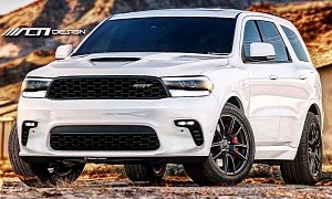 Dodge Durango Hellcat Rendered, Looks Big and Strong