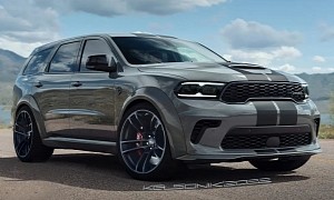 Dodge Durango Hellcat Virtually Dresses in Widebody Attire to Feel Timely Yet Again