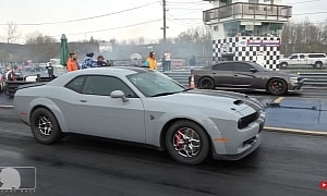 Dodge Hellcat Drags Charger, Mustang, Civic, Will Any Challenger Rise to the Occasion?