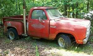 Dodge Li'l Red Express Was Left to Rot in the Woods, Hides a Surprise Under the Hood