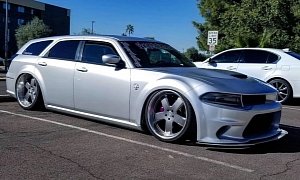 Dodge Magnum SRT Already Has Charger Widebody Front Conversion
