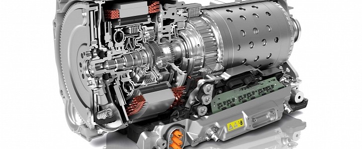Fourth-generation ZF 8HP hybrid automatic transmission