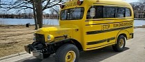 Dodge Power Wagon School Bus Is the Ultimate Hellcat Conversion, It Can Be Yours