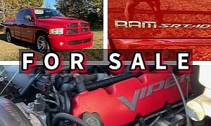 Dodge Ram SRT-10 Offered at No Reserve, How Much Is the Viper-Powered Truck Worth to You?