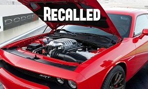 Dodge Recalls Challenger SRT Hellcat & Charger SRT Hellcat, 2,211 Cars Affected