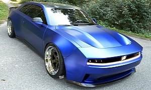 Dodge's 2025 Charger Digitally Tries a Widebody Look and New Colors, What's Your Favorite?
