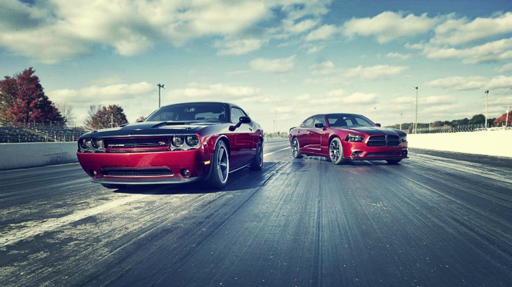 2014 Dodge Challenger R/T with Scat Pack 3 and 2014 Dodge Charger R/T with Scat Pack 3