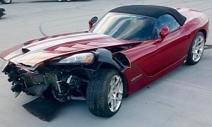 Dodge Viper Gives Its Last Breath in Junkyard, But Is Its Heart Still Beating?