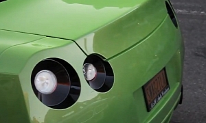 Does Lime Green Nissan GT-R Without Spoiler Look the Part?