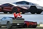 Does the Corvette Z06 Stand a Chance Against the Tesla Cyberbeast Down the 1/4-Mile?