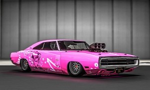 Dom's Charger Gets "Suki Edition" Makeover in Fast Pink