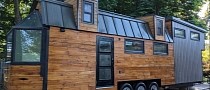 Domek Is a Spectacular Custom Tiny Home With 3 Lofts, Atrium Shower, and No Compromises