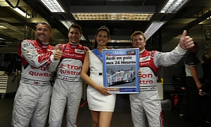 Dominant Audi Grabs Le Mans Pole