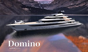 Domino Superyacht Is 262 Feet of Elegance and Utmost Luxury at Sea