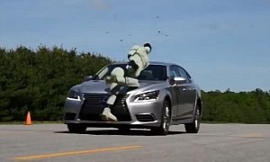 Don't Fully Trust the Lexus LS Active Pedestrian Safety System Yet