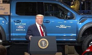 Donald Trump Praises Ford During Michigan Visit, Calls the Bronco a “Big Winner”