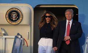 Donald Trump Rages to Find Melania Tuning Air Force One TV to CNN