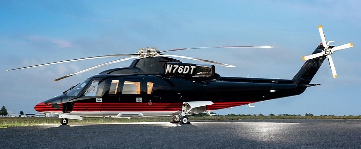 1989 Sikorsky S-76B for sale is one of Donald Trump's private helicopters