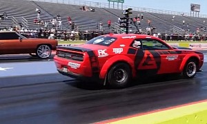 Donk Drags Demon, Race Ends With Blown Engine, Owner Takes It Like a Man