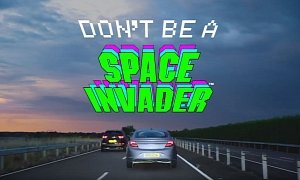 “Don’t Be a Space Invader” Campaign Warns of The Dangers of Tailgating