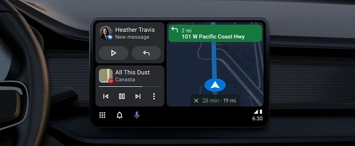 The new Android Auto user interface