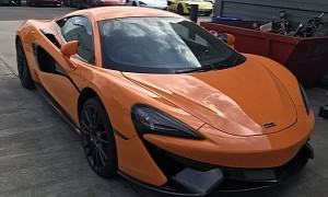 A Lesson in Car Thieving: Don’t Take Stolen McLaren 570S for New Locks