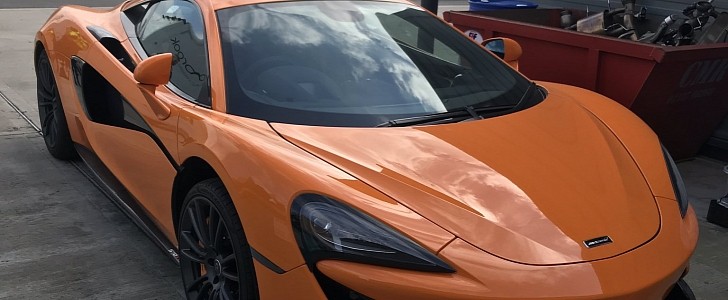 Stolen McLaren 570S is recovered after thief takes it to garage for new locks