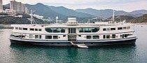 Dot Is an Old Ferry That Became a Gorgeous, Floating Palatial Home