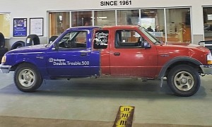 “Double Trouble” Ford Ranger Pickup Is a Confusing, Awesome Thing That Exists