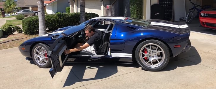 Doug DeMuro Buys 2005 Ford GT From 2019 Ford GT Owner