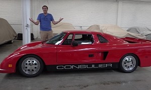 Doug DeMuro Drives a Mosler Consulier GTP: The Weirdest American Supercar