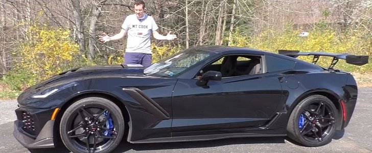 Doug DeMuro Drives the 2019 Chevrolet Corvette ZR1, Can't Stop Trolling Ferrari - autoevolution