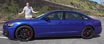 Doug DeMuro Drives the 2022 Audi S8, Says It’s Still Playing Catch-Up to the S-Class