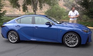 Doug DeMuro Reviews 2022 Lexus IS 500, Guess What Other Sports Sedan He'd Rather Have