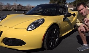 Doug DeMuro Reviews the Alfa Romeo 4C Spider Again After 6 Years, This Time It's Different